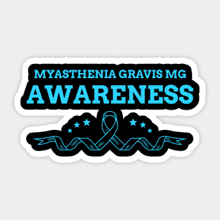 Myasthenia Gravis Mg Awareness Sticker